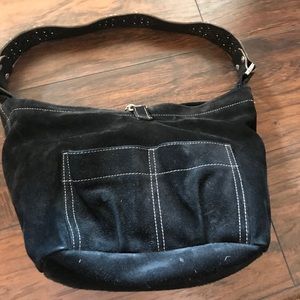 Tylie Malibu Suede Bucket Bag